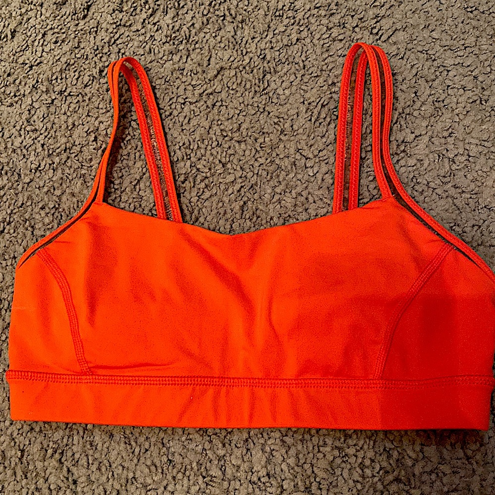 Lululemon Red Sports Bra size 6
